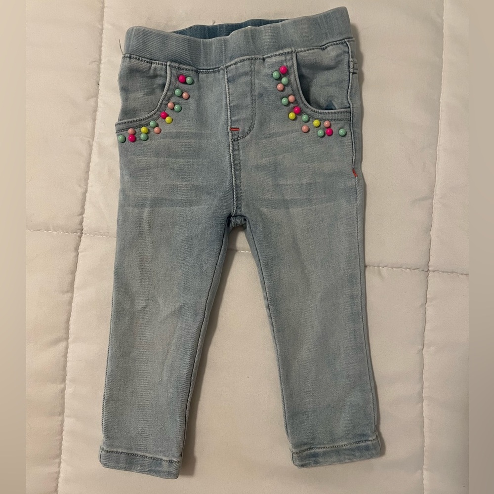 Billieblush Embellished Toddler Jeans Size 12m